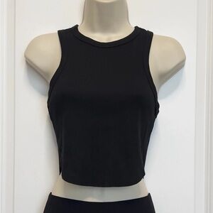 Women’s 2 Pack Black Tiny Tank Top Size Medium - Wild Fable